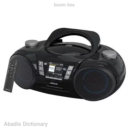 boom box